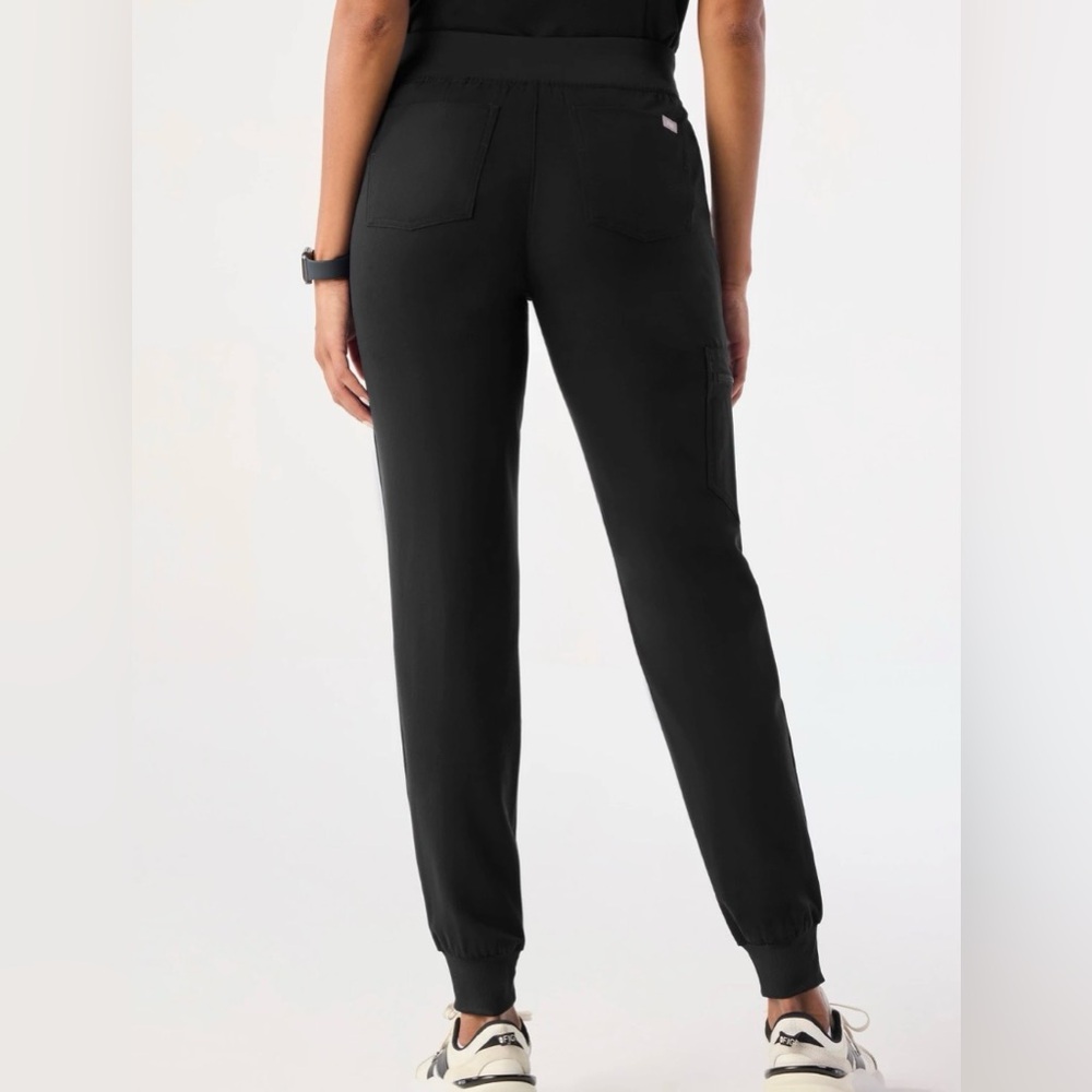 Figs Black Track Pants - Picture 2 of 4